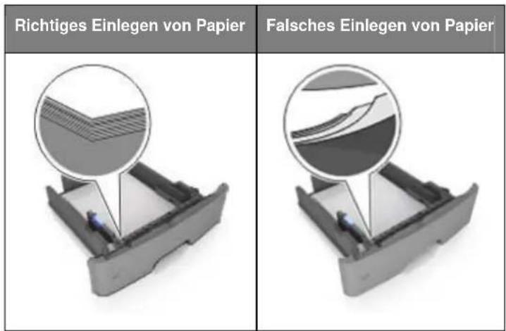 Develop Ineo 4700P - Richtiges Einlegen von Papier - 1