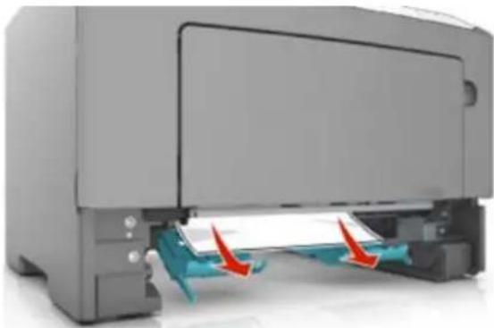 Develop Ineo 4700P - [x]-Papierstau, zum Beseitigen des Papierstaus im Duplex Fach 1 entfernen. [23y.xx] - 4