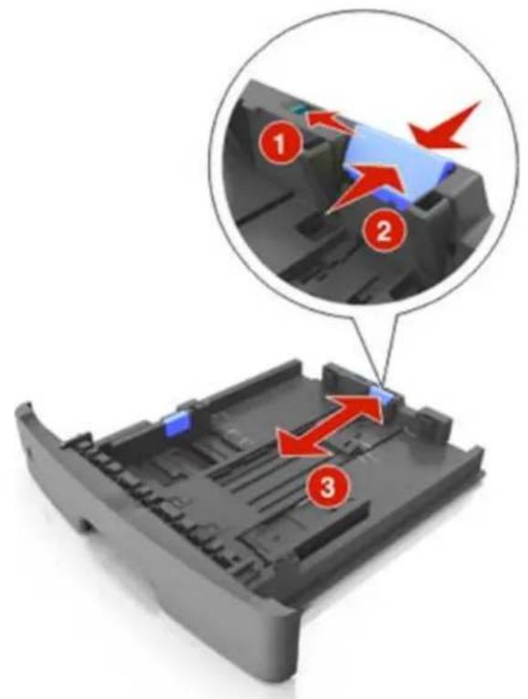 Develop Ineo 3300P - Einlegen von Medien in Fächer - 4