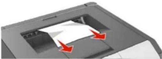 Develop Ineo 3300P - [x]-Papierstau, Stau in Standardablage beseitigen. [20y.xx] - 3