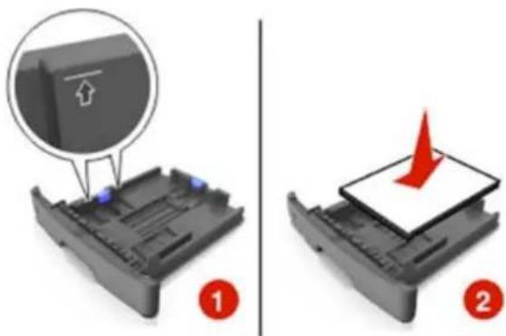 Develop Ineo 3300P - Einlegen von Medien in Fächer - 7