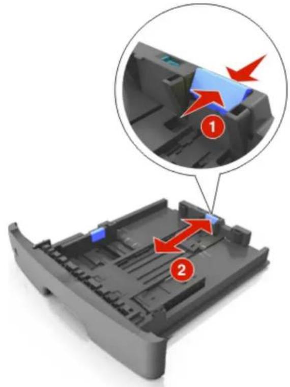 Develop Ineo 3301P - Einlegen von Medien in Fächer - 4