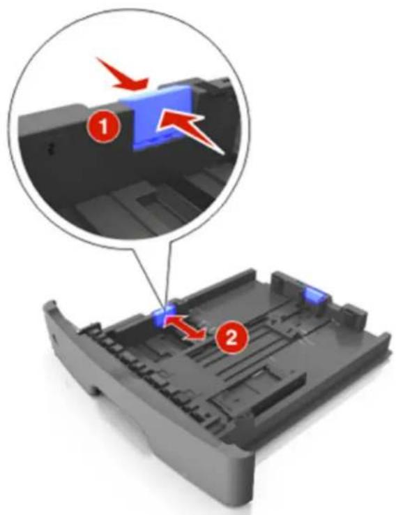Develop Ineo 3301P - Einlegen von Medien in Fächer - 3