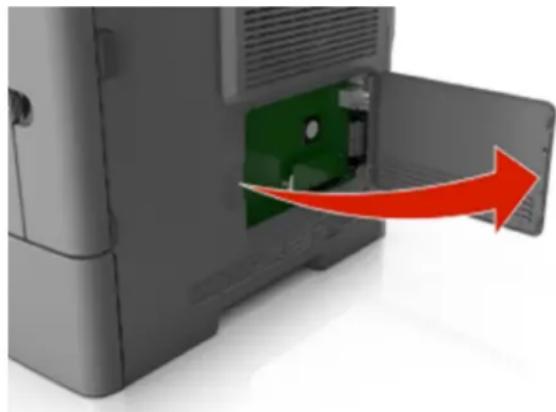 Develop Ineo 3301P - Zugreifen auf die Steuerungsplatine - 1