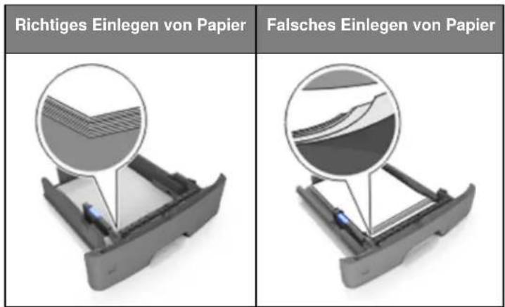 Develop Ineo 3301P - Richtiges Einlegen von Papier - 1