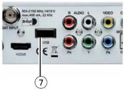 GSS DRS 600 HDTV - Festplatte / Speichermedium anschließen - 1