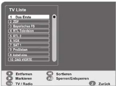 GSS DRS 500 CI - Programme verschieben - 1