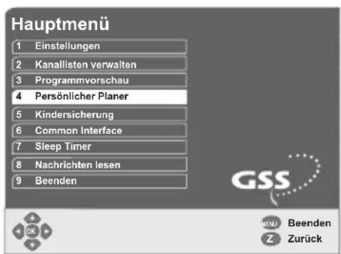 GSS DRS 500 CI - Persönlicher Planer - 1