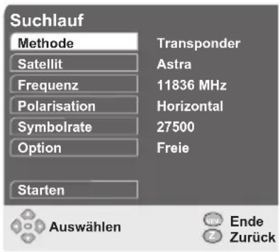 GSS DRS 100 CI - Manuelle Programmsuche - 3