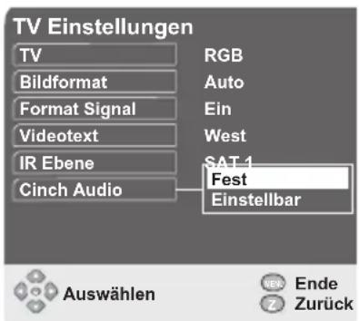 GSS DRS 100 CI - Cinch-Audio-Ausgangspegel - 1