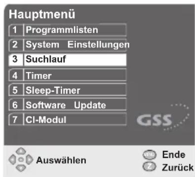 GSS DRS 100 CI - Automatische Programmsuche - 1