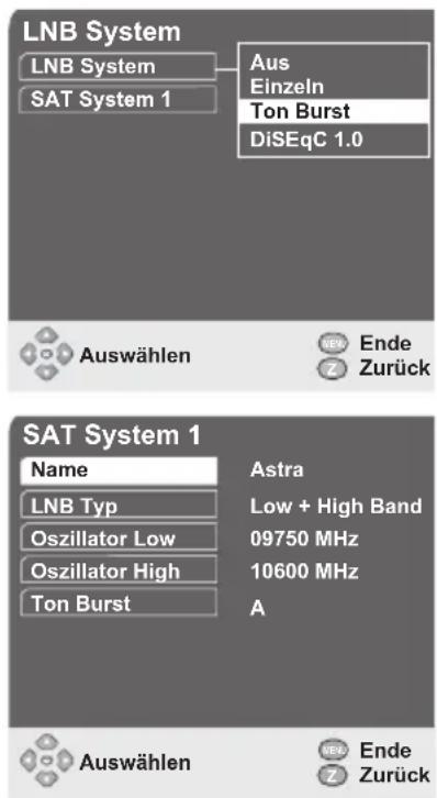 GSS DRS 100 CI - Empfang von 2 oder mehr Satelliten - 1