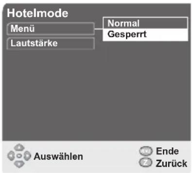 GSS DRS 100 CI - Menü sperren - 2
