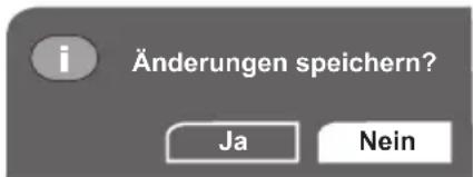 GSS DRS 550 HDMI - Menüfunktion beenden, zum vorherigen Menü zurückschalten, Einstellungen speichern - 1