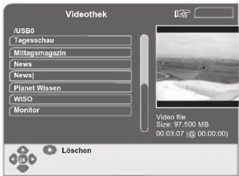 GSS DRS 550 HDMI - Aufnahmen umbenennen - 2