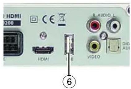 GSS DRS 550 HDMI - Festplatte / Speichermedium anschließen - 1