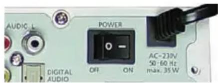 GSS DRS 550 HDMI - Einschalten - 1