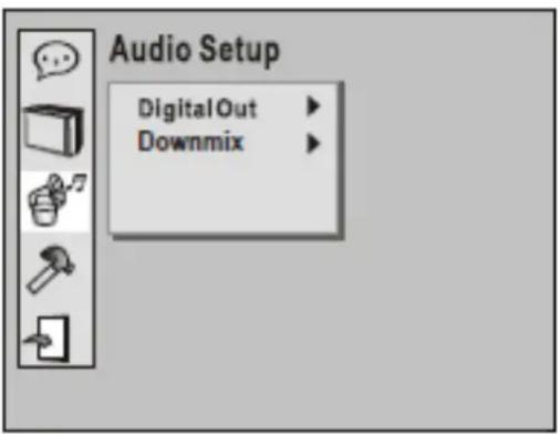 Euroline DVD8250 - Audioeinstellungen - 1