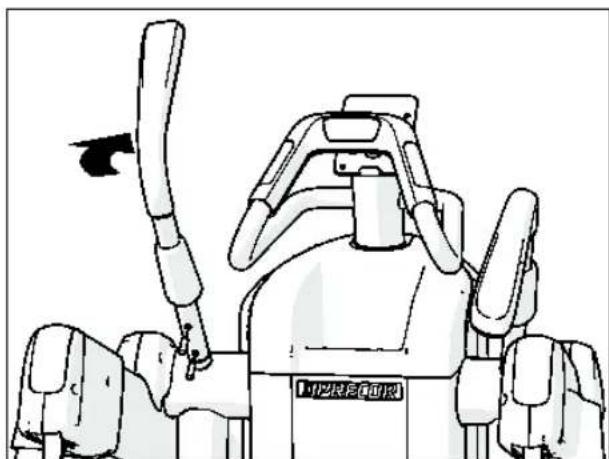 Precor AMT813 - So positionieren Sie die Handgriffe für die Nutzung: - 2