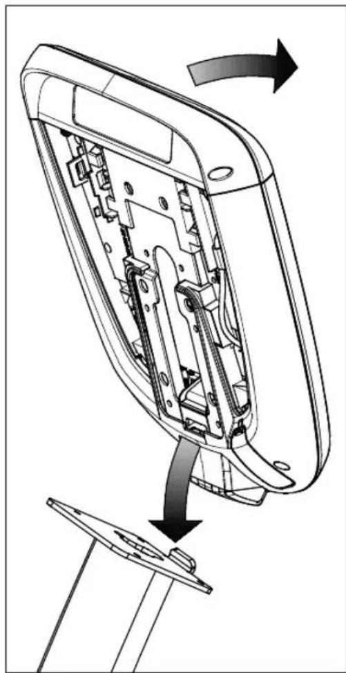 Precor UBK 815 - Den Kabelsatz einziehen: - 1