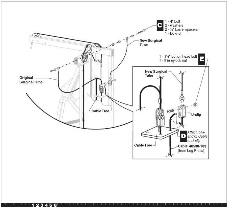Precor S3.25 Leg Press - S3.25 Leg Press Option Assembly Instructions - 1