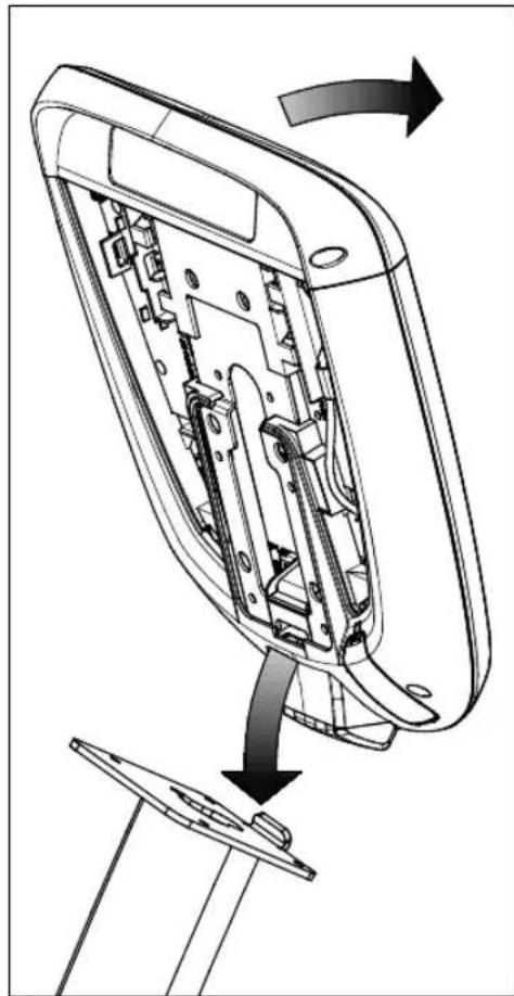 Precor RBK 815 - Den Kabelsatz einziehen: - 1