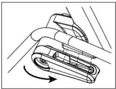 Precor EFX 811 - To install the moving handlebars: - 1