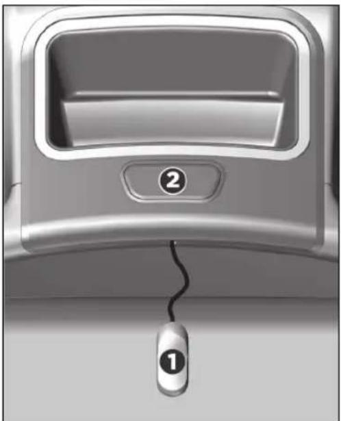 Precor EFX 811 - Using the Treadmill Safety Clip - 3