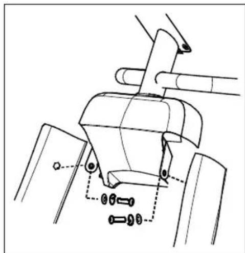 Precor EFX 811 - Installing the Display Console Mount - 2