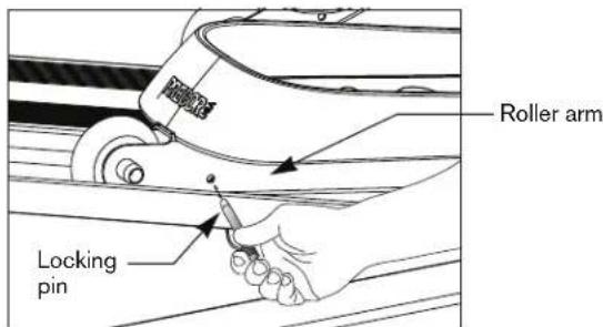 Precor EFX 5.33 - The Locking Pin - 1