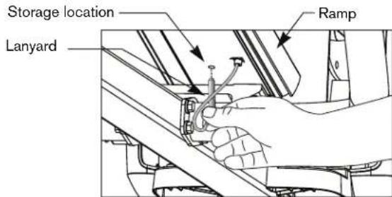 Precor EFX 5.33 - The Locking Pin - 2