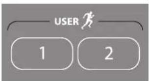 Precor EFX 5.33 - User Keys - 1