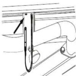 Precor EFX 5.21 - CAUTION: Always use the locking pin to secure the foot pedals when the EFX is not in use. - 2