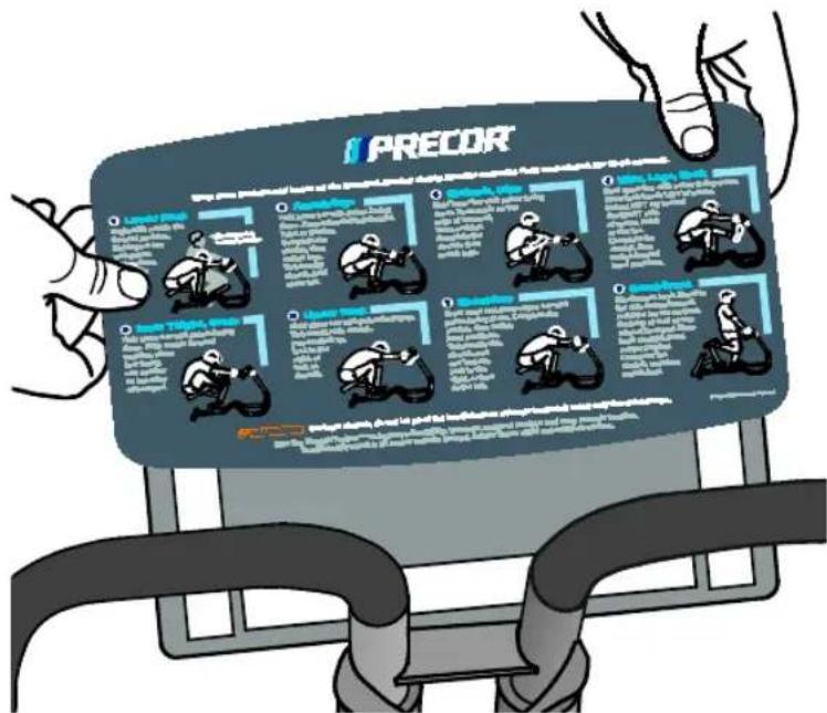 Precor 240i - To complete the assembly: - 3