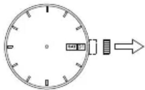 ORIENT Diver FEM65008B9 - ◆ IMPOSTAZIONE DELL'ORA E DEL CALENDARIO [EM(469), NP(558)] - 1