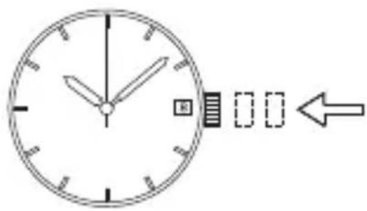 ORIENT Diver FEM65008B9 - ◆ HOW TO SET THE TIME &amp; DATE [DW(48D), ER(487), NR(557), PF(597)] - 4