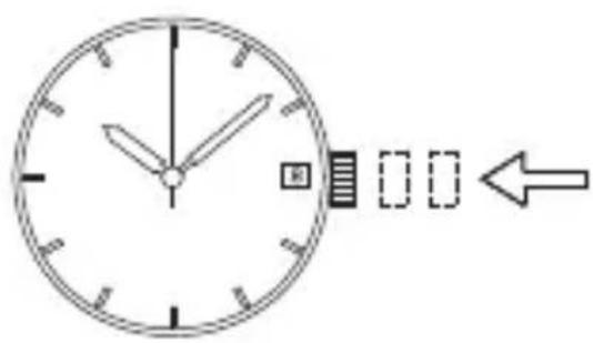 ORIENT Diver FEM65003DW - ◆ IMPOSTAZIONE DELL'ORA E DELLA DATA [DW(48D), ER(487), NR(557), PF(597)] - 3
