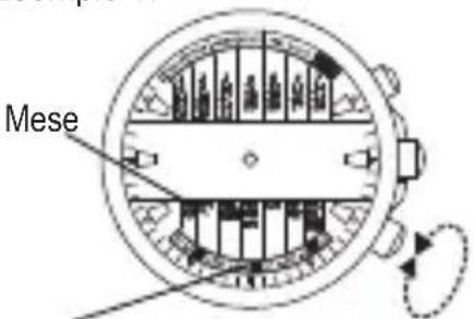 ORIENT Diver FEM65003DW - ◆ IMPOSTAZIONE DEL CALENDARIO MENSILE - 2