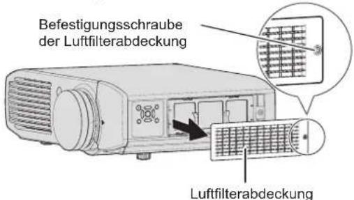 Befestigungsschraube der Luftfilterabdeckung Luftfilterabdeckung