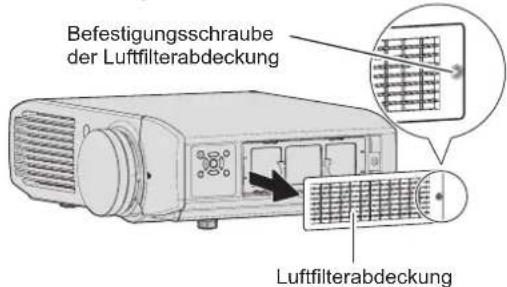 Befestigungsschraube der Luftfilterabdeckung Luftfilterabdeckung