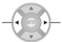 PANASONIC PT-AH1000E - Einstellungen umschalten - 1