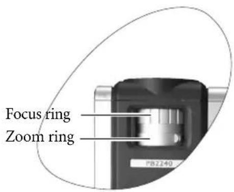 Focus ring Zoom ring RB2240