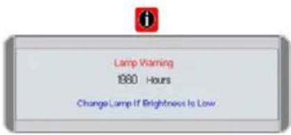BENQ PB2240 - Warning Message - 2