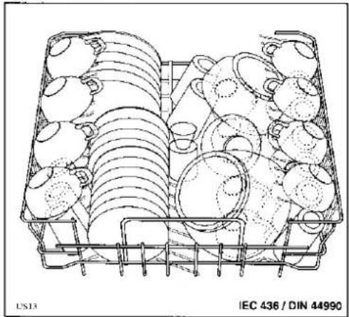 FAURE LVN363W - Utilisation du panier supérieur - 1