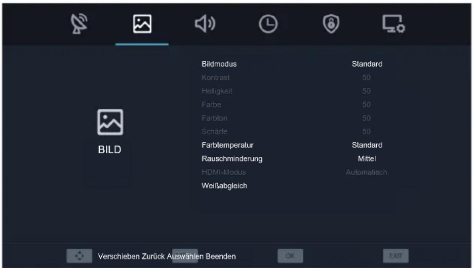 HISENSE H49N2100S - Bildmenü - 1