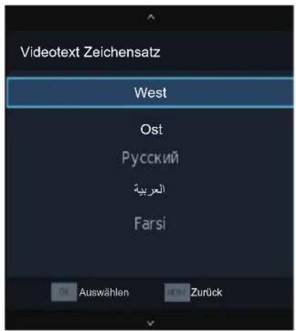 HISENSE H49N2100S - Videotext Zeichensatz - 1