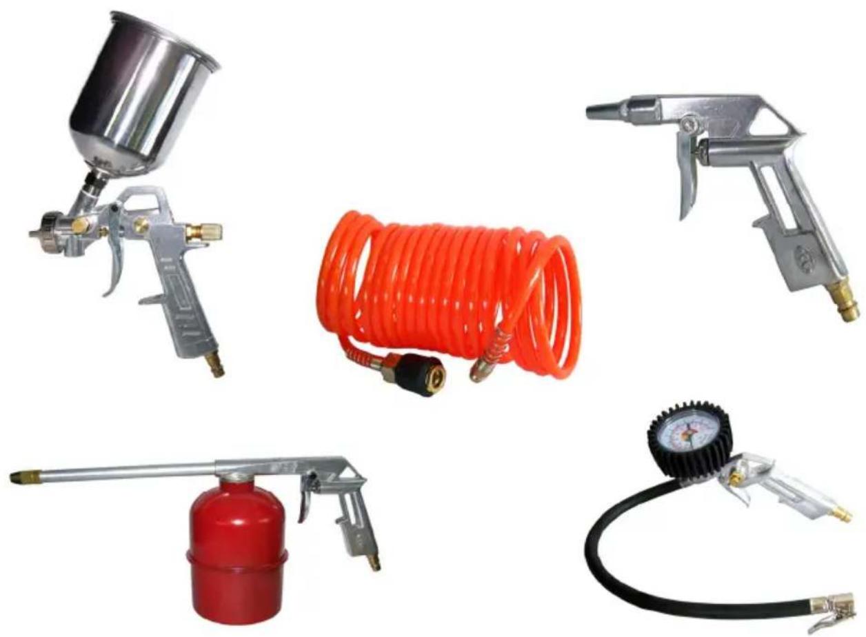 Westfalia 37 69 62 - tlg. Druckluft-Werkzeugset - 1