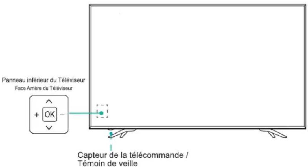 HISENSE 50N6800 - Face avant du téléviseur - 1