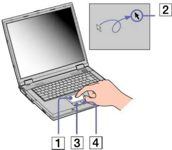 SONY Vaio PCG-GRV616S - Das Touchpad - 1