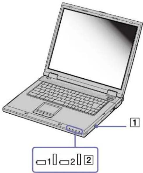 SONY Vaio PCG-GRV616S - Laden des Akkus - 1